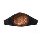 A bicorne for officials with original case and two epaulettes M 1848