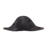 A bicorne for officials with original case and two epaulettes M 1848