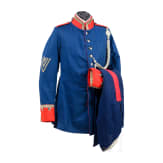 A uniform ensemble for a Wachtmeister in the Royal Bavarian 1st Heavy Cavalry Regiment &bdquo;Prince Karl of Bavaria", circa 1900