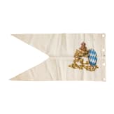 A lance flag for NCO's of the Bavarian calvalry, circa 1910