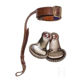 Two M 1848 epaulettes and a sabre belt