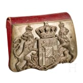 A cartouche box M 1873 and a bandolier for cavalry officers