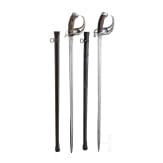 Two cavalry swords