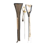 A sword for Bavarian officials from the reign of Maximilian II, with accessories