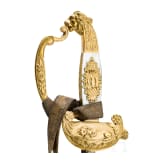 A sword for Bavarian officials from the reign of Maximilian II, with accessories