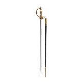 An official's sword from the time of the Prince Regent, 1886 - 1912