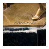 Franz Xaver Bernauer &ndash; a statuette of the Bavarian Defence Association (1910&ndash;1918)
