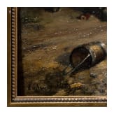A painting of a battle involving Bavarian cavalry, 19th century