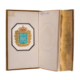 Wilhelm Herzog zu Braunschweig &ndash; a magnificent encyclopaedia volume with his exlibris, dated 1834