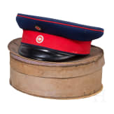 A visor cap for members of the Hessian infantry, circa 1900