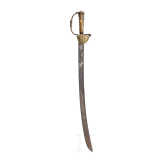 A small German hunting saber, mid-18th century
