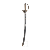A small German hunting saber, mid-18th century