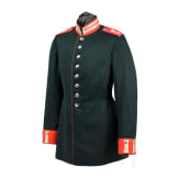A tunic for enlisted men in the Guard Dragoon Regiment (1st Grand Ducal Hessian) No. 23, circa 1900