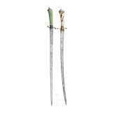 Two french hunting hangers, 18th century