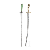 Two french hunting hangers, 18th century