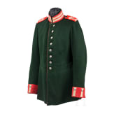 A tunic for enlisted men in the Guard Dragoon Regiment (1st Grand Ducal Hessian) No. 23, circa 1900