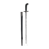 A French hunting hanger, circa 1800