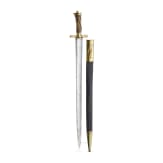 A long German hunting hanger, circa 1820