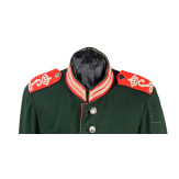 A tunic for enlisted men in the Guard Dragoon Regiment (1st Grand Ducal Hessian) No. 23, circa 1900
