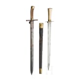 Two German hunting hangers, circa 1820