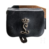 A cartouche box and bandolier for enlisted men/NCO&acute;s of the Hessian Dragoons