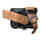 A cartouche box and bandolier for enlisted men/NCO&acute;s of the Hessian Dragoons