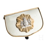 A cartouche box for officers of the Mecklenburg Dragoon Regiments Nos. 17 and 18