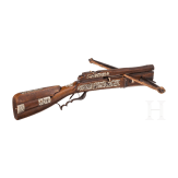 A German Kulissenschnepper or slurbow, Halle, dated 1718