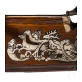 A German Kulissenschnepper or slurbow, Halle, dated 1718