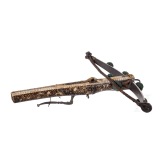A richly decorated German crossbow, historicism, in the style of circa 1600