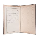 Privy Councillor Wilhelm Selkmann (1818 - 1913) - a decorative certificate of the Bundesrat on the retirement of the Oldenburg representative on April 1, 1901