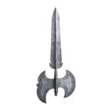 An etched halberd head of the Swiss Guard of Friedrich III, Elector of Brandenburg and King in Prussia (1657 - 1713)