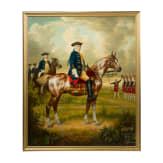 Painting &ldquo;King Friedrich Wilhelm I on horseback at the parade of his Potsdam Giant Guard&rdquo;