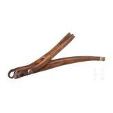 A crossbow spanning lever, historicism in the style of the 17th/18th century