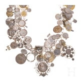 A silver Marksman King's chain for a Munich crossbow shooting society champion (Balestersch&uuml;tzen), circa 1820-70