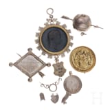 A silver Marksman King's chain for a Munich crossbow shooting society champion (Balestersch&uuml;tzen), circa 1820-70