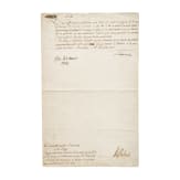King Frederick II of Prussia - a signed letter to the Prussian envoy in The Hague Abraham Georg Luiscius, dated Breslau, 18 July 1741