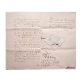 King Friedrich Wilhelm II of Prussia (1770 - 1840) - a signed promotion document for Carl Wilhelm Grosse of Naumburg, dated 1817