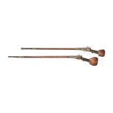 Two matchlock rifles, Yemen, 19th century