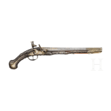 A distinguished pair of Ottoman flintlock pistols, possibly Tunisian, circa 1800-1820