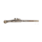 A distinguished pair of Ottoman flintlock pistols, possibly Tunisian, circa 1800-1820