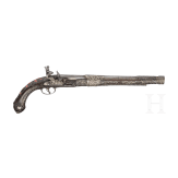 A flintlock pistol with coral inlays, Algeria, circa 1830
