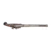 A flintlock pistol with coral inlays, Algeria, circa 1830