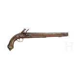 Two oriental flintlock pistols, circa 1800