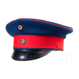 A visor cap for officers of the Prussian army, circa 1900