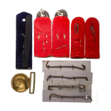 A small collection of insignias, circa 1900