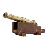 A small model cannon, Frankreich, 18th century
