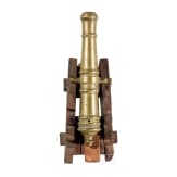 A small model cannon, Frankreich, 18th century