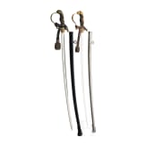 Two lion's head sabres for officers, from 1905 onwards