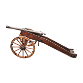 A breech-loading cannon in baroque style of circa 1730, 20th century